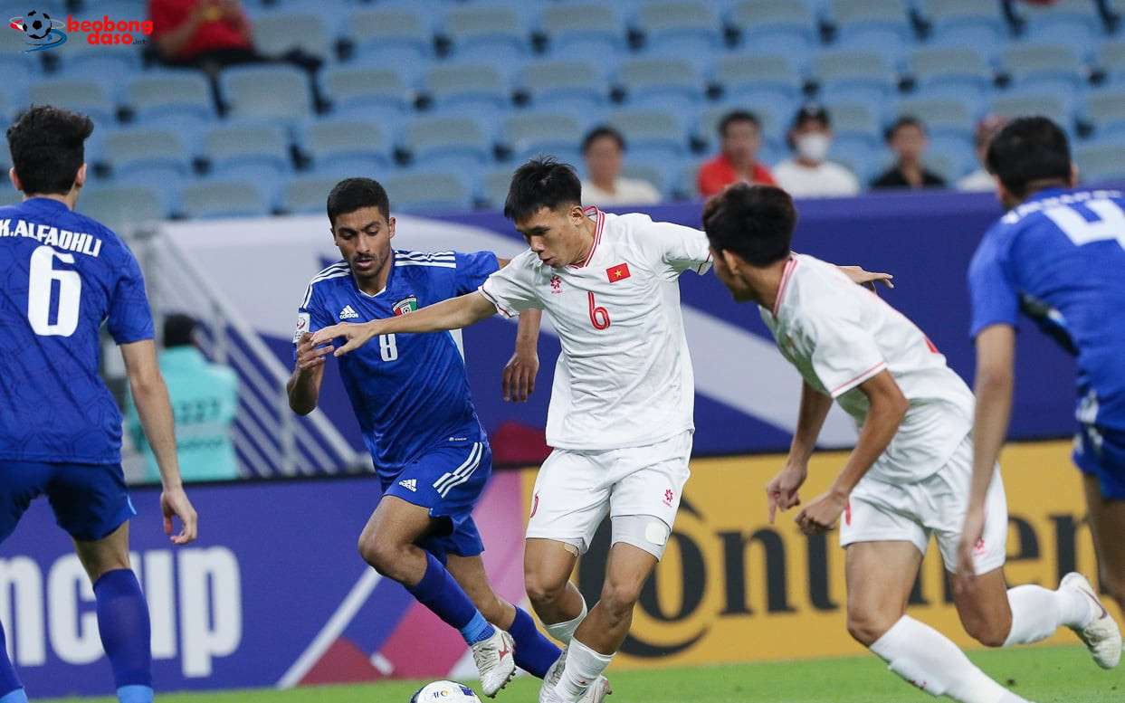  Lên phương án đối đầu U23 Iraq