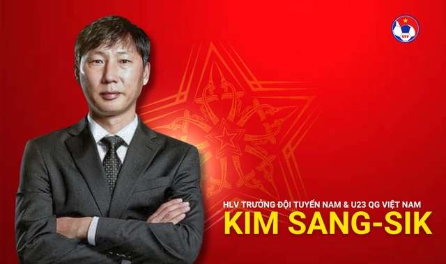  Ông Kim Sang-sik chính thức làm HLV trưởng tuyển Việt Nam