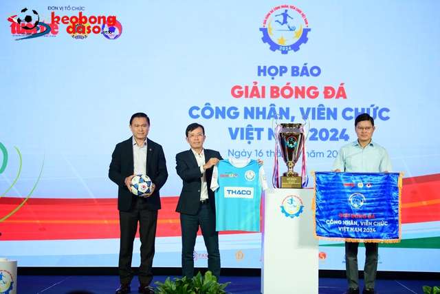  Bốc thăm chia bảng Giải Bóng đá công nhân, viên chức Việt Nam 2024