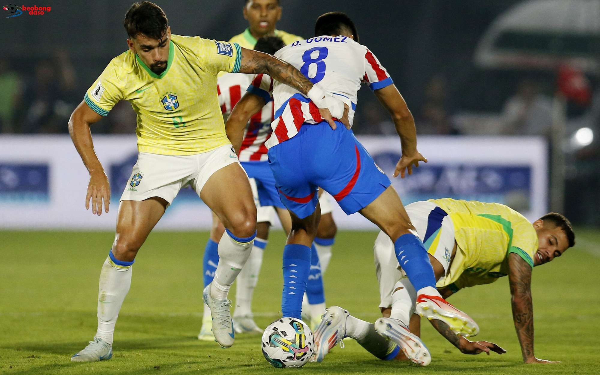  Igor Jesus, Henrique giúp Brazil ngược dòng quật ngã Chile